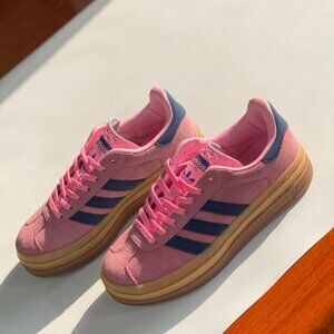 Adidas Gazelle Bold Platform Women's Sneakers Pink Sports Shoes (SOLD OUT COLOR)